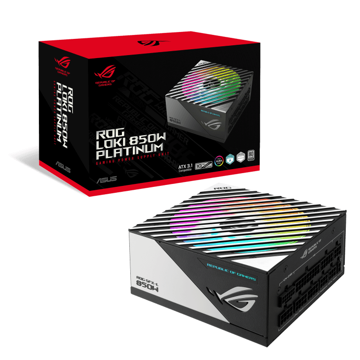 ASUS ROG LOKI SFX-L 850W PLATINUM ATX 3.1 FULLY MODULAR