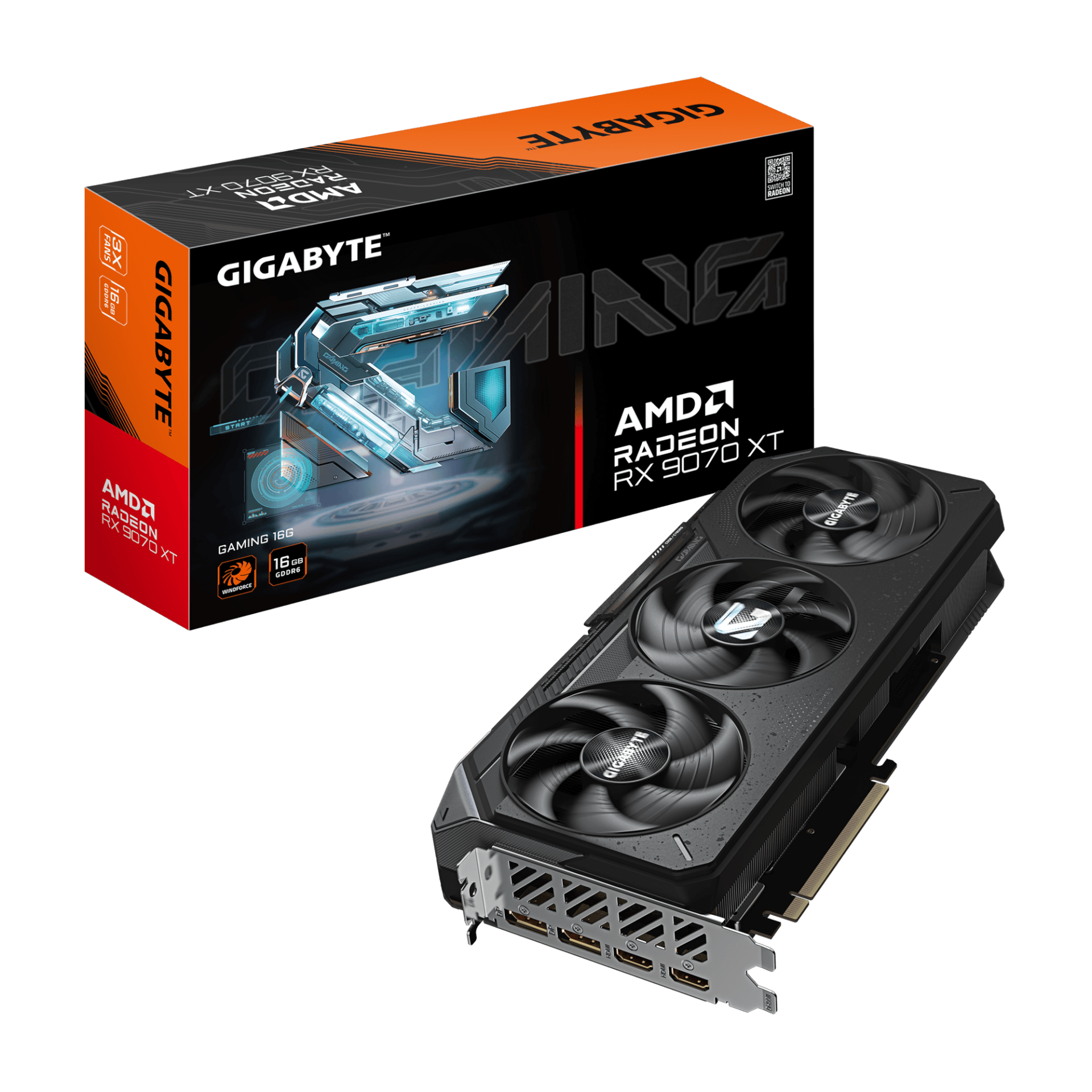 GIGABYTE Radeon RX 9070XT GAMING 16G