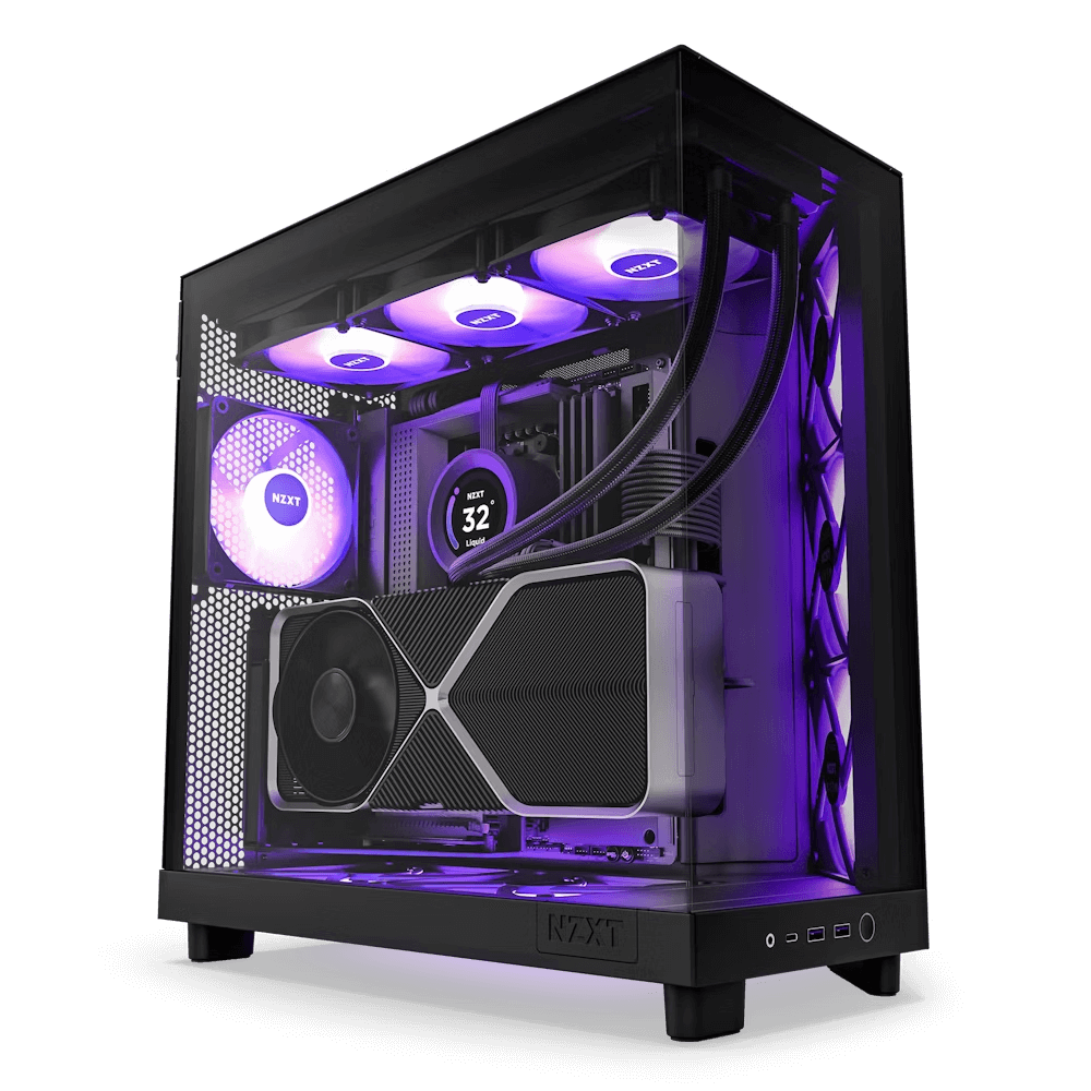 NZXT H6 Flow RGB 2023 Black