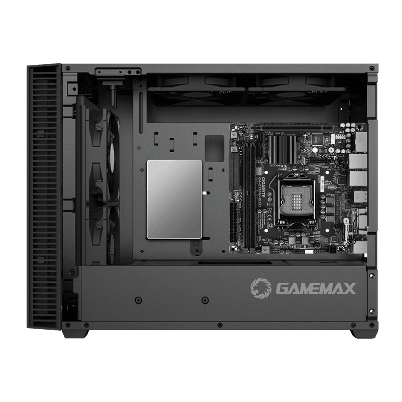 GAMEMAX ABYSS ITX - BLACK
