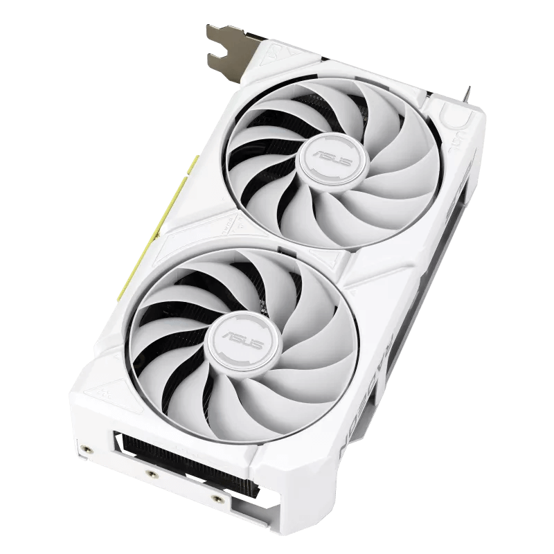 ASUS DUAL Radeon RX 9060XT 16GB GDDR6 - WHITE