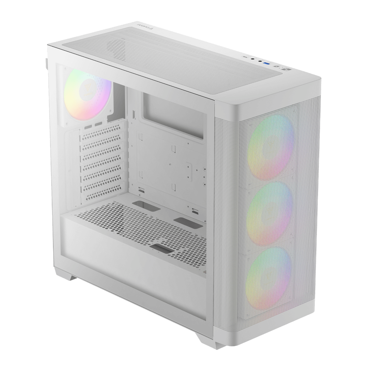 GAMDIAS ATHENA M3 CASE - WHITE