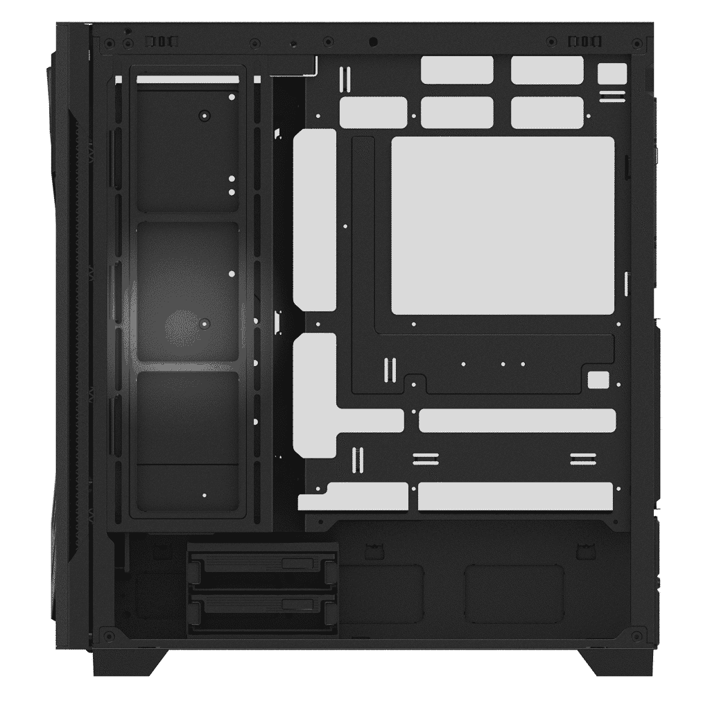 XPG STARKER AIR BTF MID-TOWER CHASSIS - BLACK