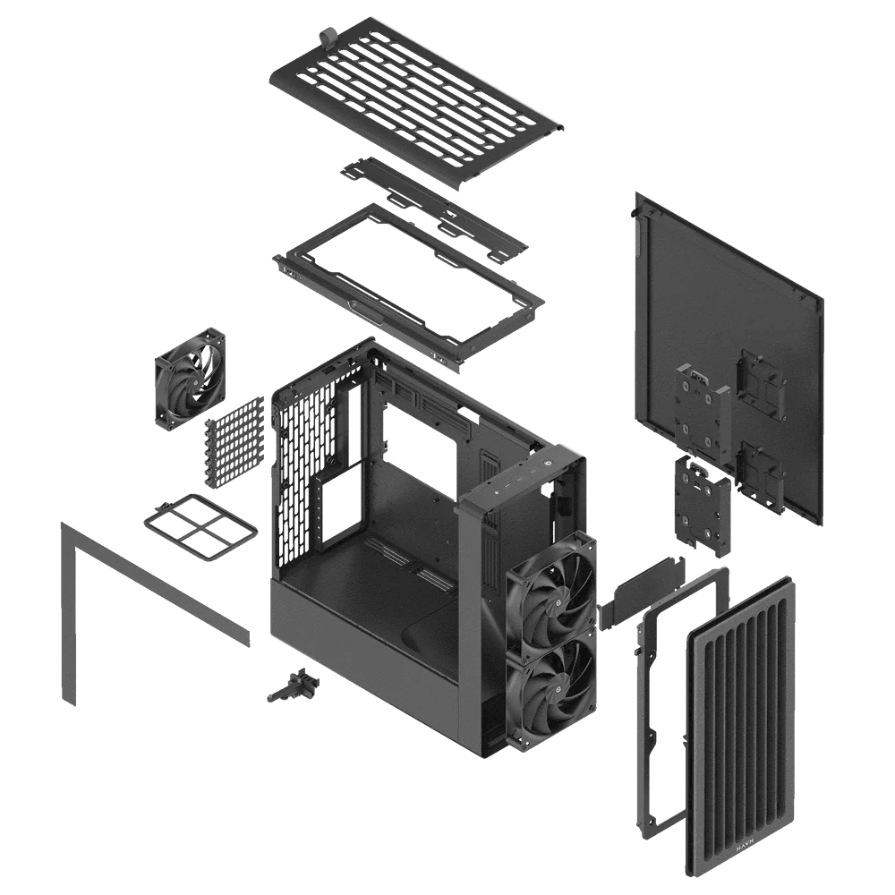 HAVN BF 360 FLOW CASE - BLACK