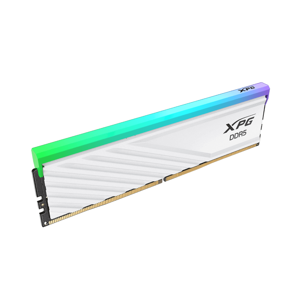 XPG LANCER BLADE RGB (1x16GB) DDR5 6000MHz CL36 WHITE (قطعة واحدة)