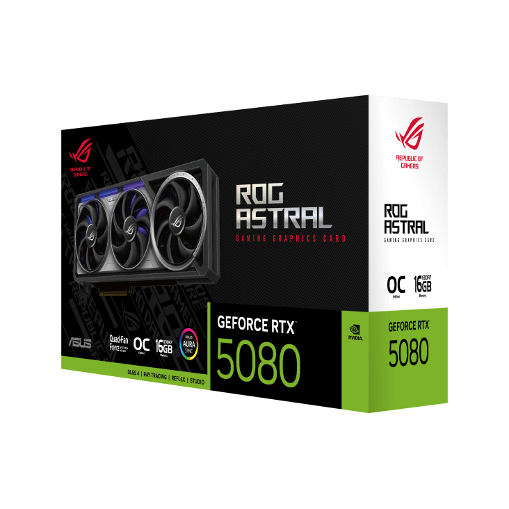 ASUS ROG ASTRAL GeForce RTX 5080 16GB OC