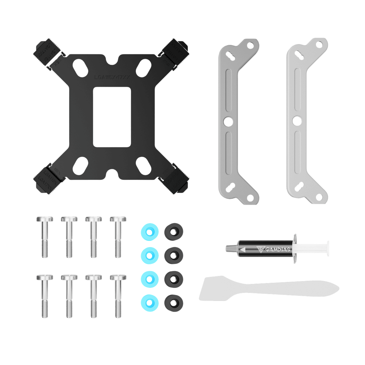 GAMDIAS BOREAS M2-51DWH AIR COOLER - WHITE - Air Cooler