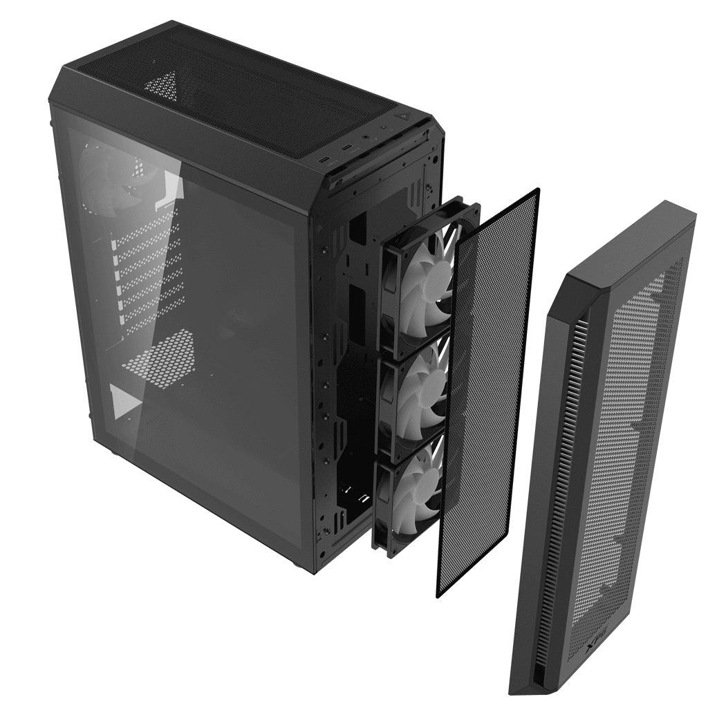 XPG VALOR AIR PLUS CASE - BLACK